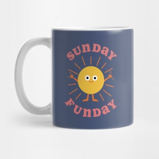 Sunday Funday! - Pink Mug